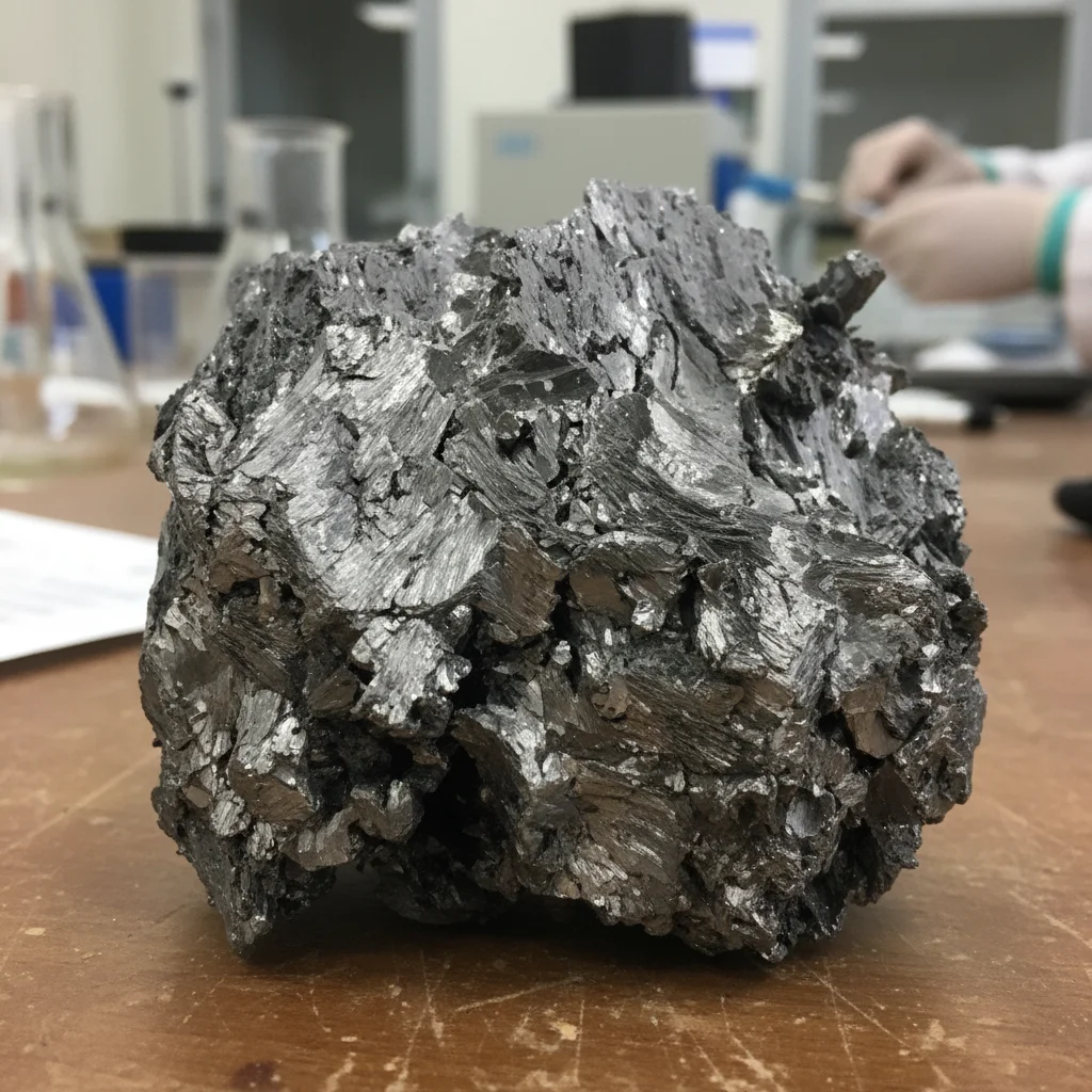 Terbium rare earth element used in energy-efficient lighting and green phosphor display technologies