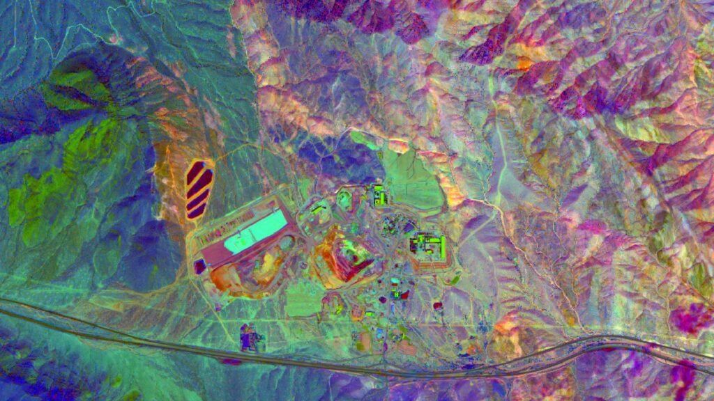Mountain pass landscape featuring rugged terrain and natural rock formations in Labrador region